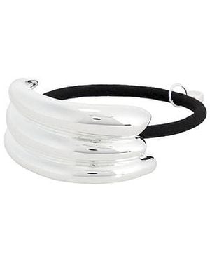 Ettika Modern Rows Hair Tie - Black