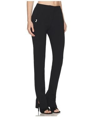 Halo Brace Waist Slim Trouser - Black