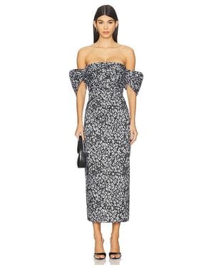 Kika Vargas Vestido Adele En Color Azul Talla (También En 10, 2, 4, 6, 8)