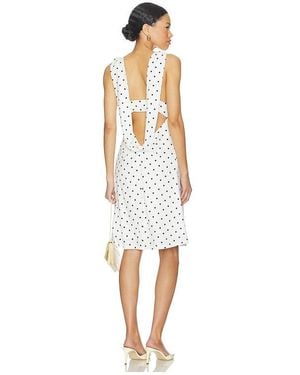 geel X Revolve Sabrina Dress - White