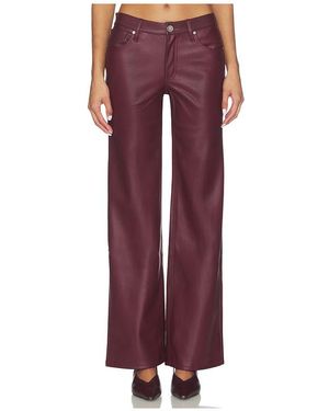 Hudson Jeans Rosie High Rise Wide Leg - Red