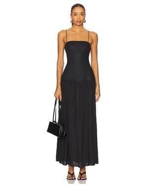 Faithfull the Brand Maxivestido Lenise En Color Negro Talla (También En S, Xs)