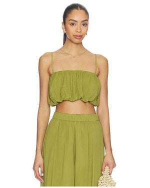 Rococo Sand Balloon Top En Color Verde Talla (También En S, Xxs, Xs, M, Xxl)