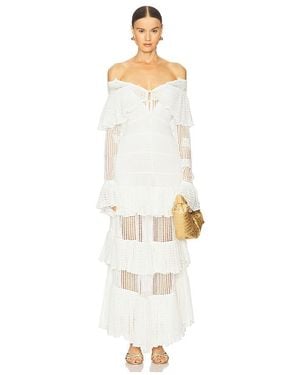 Alexis Carmen Dress - White