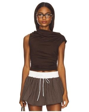 Nia Marge Top - Brown