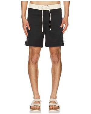 Rhythm Heritage Swim Trunk - Black
