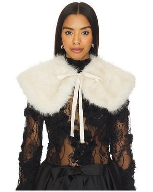 AKNVAS Faux Fur Collar - Black
