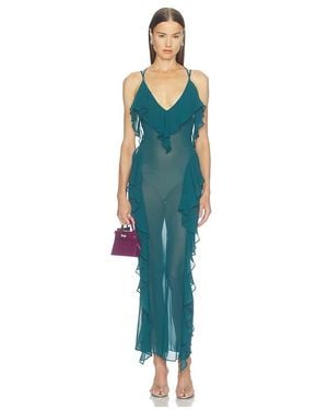 Camila Coelho Taja Maxi Dress - Blue