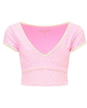LoveShackFancy Oberteil Tiki - Pink