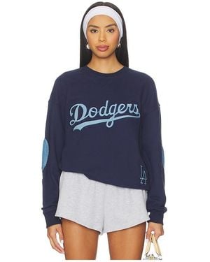 Terez X Revolve Dodgers Denim Logo Jumper - Blue