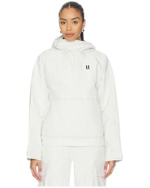 White/space Performance Anorak Jacket - White