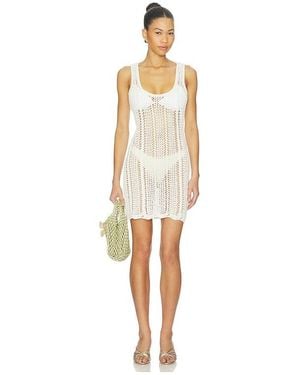 LSPACE ROBE KAIRI en Cream - Blanc