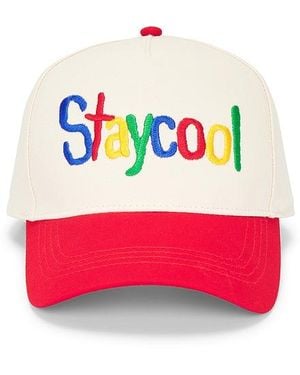Stay Cool Nostalgia Trucker Cap - Red