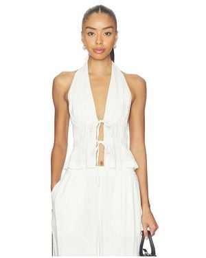 LSPACE August Top - White