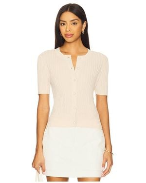 Rag & Bone Cardigan Mit Kurzen Ärmeln Stacy - Weiß