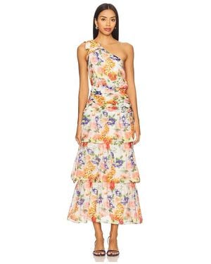 Astr Natali Dress - Metallic