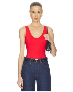 Agolde Tora Bodysuit En Color Rojo Talla (También En Xs, S, M, Xl)