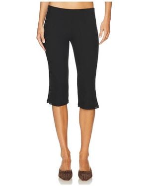 ZEMETA Mary Capri Trousers - Black