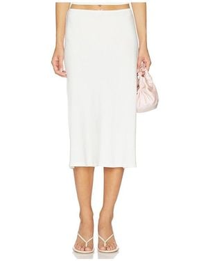 RAT BOI Slip Skirt - White