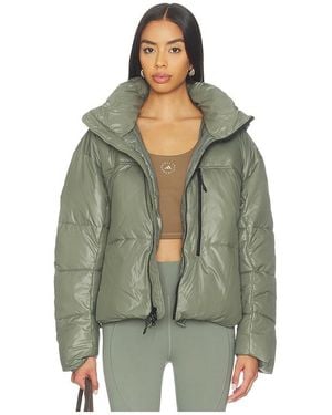 adidas By Stella McCartney True Nature Short Padded Jacket - Green