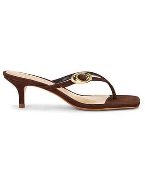 SCHUTZ SHOES Miriam Sandal - Brown