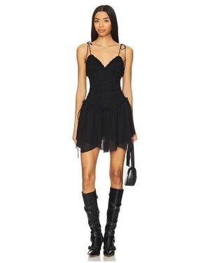 h:ours Kleid Teagan - Schwarz