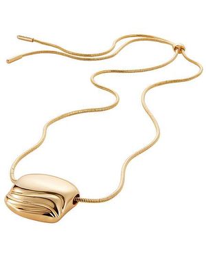Jenny Bird Rue Pendant Necklace - Metallic