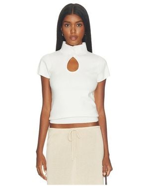With Jean Luci Top - Natural