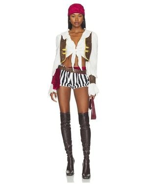 Dolls Kill No Prisoners Pirate Costume - Multicolour