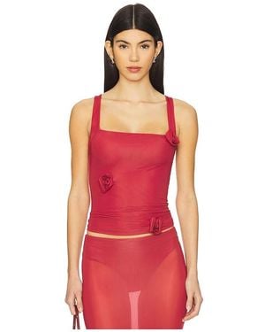 Maygel Coronel Zinnia - Red