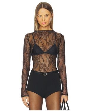 UNDRESS Body Electric Bodysuit Black