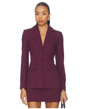 ALL THE WAYS Aurelia Blazer - Purple