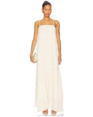 SNDY'S Louisiana Maxi Dress - White