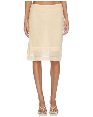 With Jean Kayla Skirt - Natural
