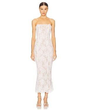 V. Chapman Capulet Midi Dress - White