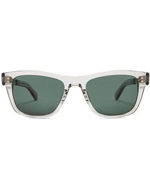 Garrett Leight Sonnenbrille - Grün
