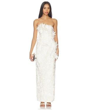 Kim Shui Floral Dress - White