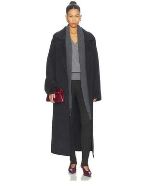 SER.O.YA Lyli Wool Coat - Black