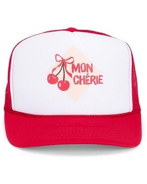 Friday Feelin CASQUETTE MON CHERIE en Red. - Rouge