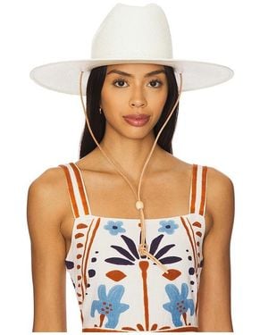 Brixton Marina Panama Lifeguard Hat - White