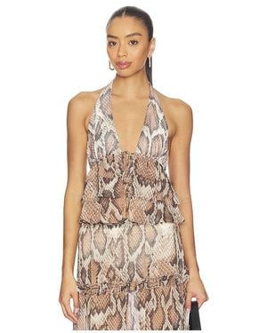 AFRM Blythe Top - Natural