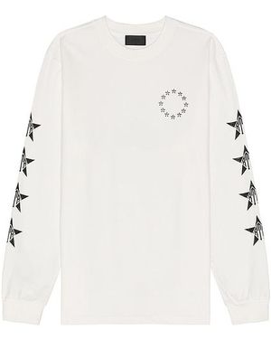 RTA Lawrence Long Sleeve Tee - White