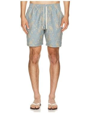 Rhythm Shorts Tally - Blau