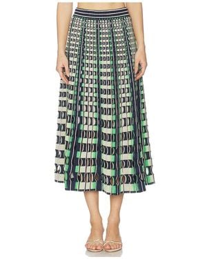 Jonathan Simkhai Drue Midi Skirt - Green