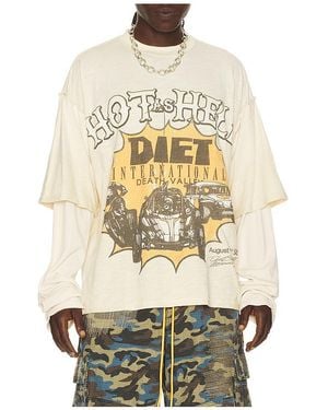DIET STARTS MONDAY Shirtkleider - Natur