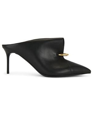 Balmain Pantolette Piercing - Schwarz