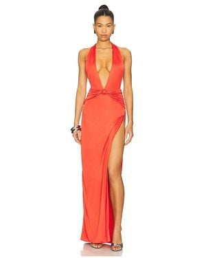 retroféte Kleid Corralee - Rot