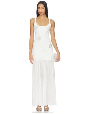 Leslie Amon Flow Maxi Dress - White
