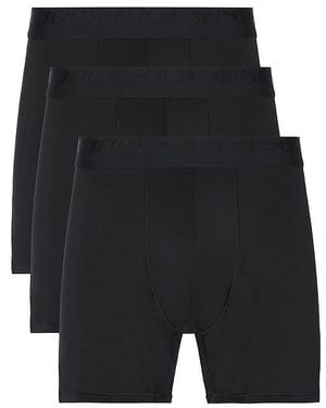 Skims Stretch 3 Boxer Brief 3-Pack - Black