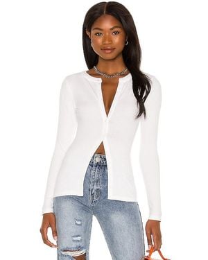 superdown Sasha Button Top - White